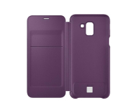 Samsung Wallet Cover do Samsung Galaxy J6 fioletowe - 456995 - zdjęcie 4